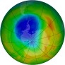 Antarctic Ozone 2002-10-25